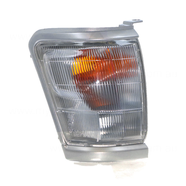 Silver Front Park / Indicator Lamp Drivers Side Genuine suits Toyota Hilux 140/150/160/170 Series 1997 to 2001