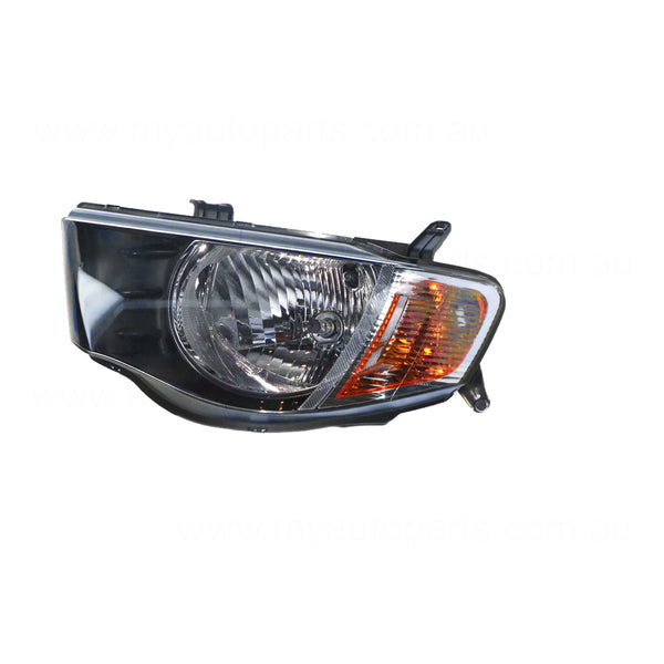 Head Lamp Passenger Side OEM suits Mitsubishi Triton ML GLS/GLXR/VR 7/2006 to 8/2009