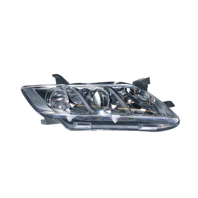 Halogen Head Lamp Drivers Side Certified Suits Toyota Camry ACV40R 2006 to 2009