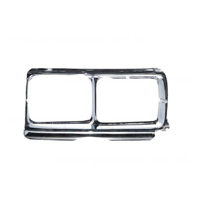 Headlamp Rim Drivers Side Aftermarket Suits Toyota Landcruiser FZJ80R/HDJ80R/HZJ80R 1990 to 1998