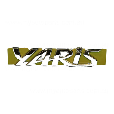 Boot lid Emblem Genuine Suits Toyota Yaris NCP93R 2006 to 2016