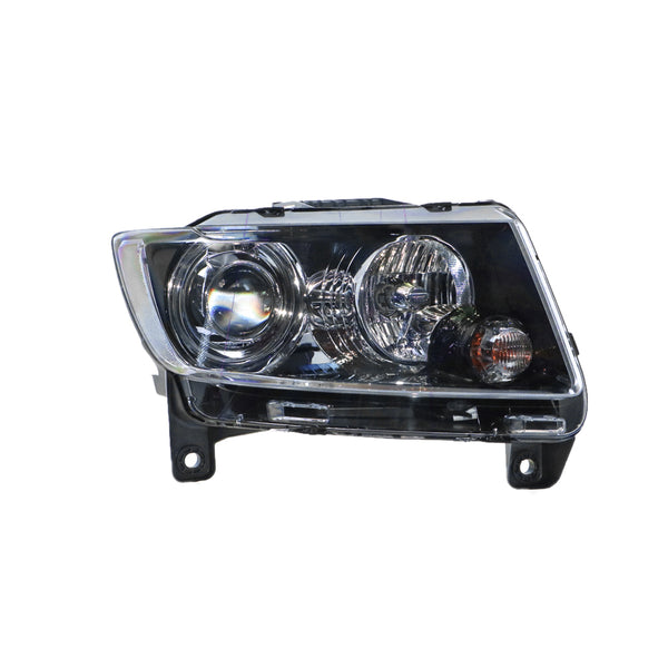 Bi-Xenon Head Lamp Drivers Side OEM Suits Jeep Grand Cherokee SRT-8 WK 2/2011 to 7/2013