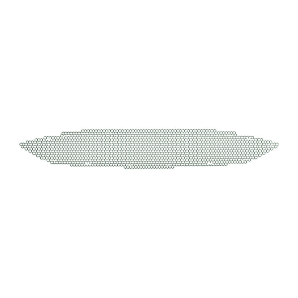 Upper Front Bar Grille OEM Suits Ford Focus RS LZ 12/2015 to 8/2018