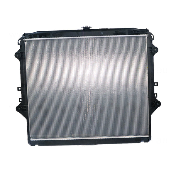 Radiator 35 / 35 mm Plastic Aluminium 550 x 656 x 16 mm Automatic 2.7 L 2TRFE OEM Suits Toyota Hilux TGN121R 2015 to 2020