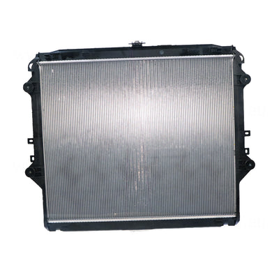 Radiator 35 / 35 mm Plastic Aluminium 550 x 656 x 16 mm Automatic 2.7 L 2TRFE OEM Suits Toyota Hilux TGN121R 2015 to 2020