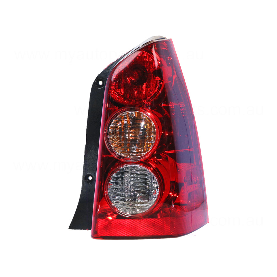 Black Red/Clear Tail Lamp Drivers Side Certified Suits Mazda Tribute CU 2000 to 2006