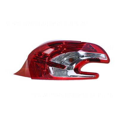 Tail Lamp Drivers Side Genuine Suits Peugeot 208 A9 2012 to 2015