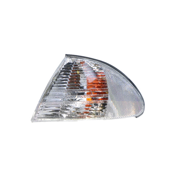 Front Park / Indicator Lamp, Clear,  Passenger Side Certified Suits BMW 3 Series E46 1998 to 2001