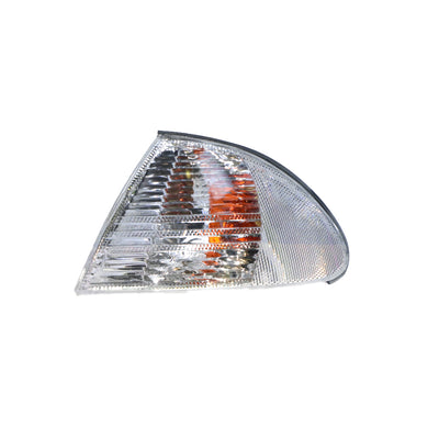 Front Park / Indicator Lamp, Clear,  Passenger Side Certified Suits BMW 3 Series E46 1998 to 2001