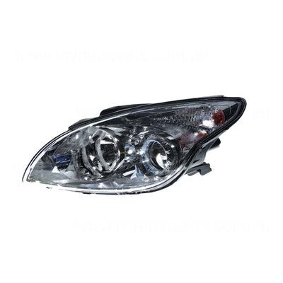 Head Lamp Passenger Side OEM Suits Hyundai i30 FD 7/2009 to 4/2010