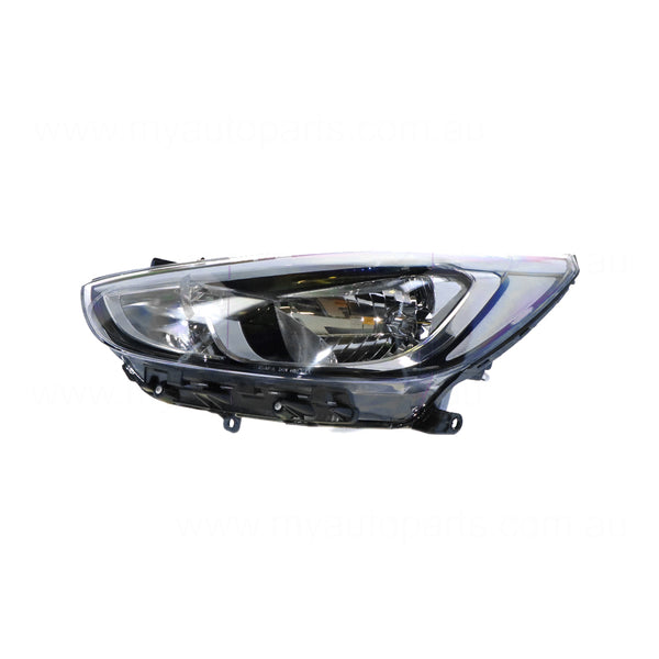 Halogen Head Lamp Passenger Side Certified Suits Hyundai Accent RB 2013 to 2017
