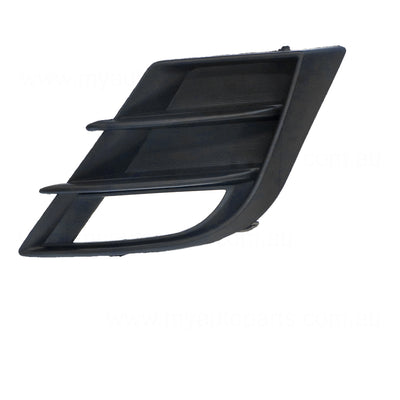 Front Bar Grille With Fog Light Mount Passenger Side Aftermarket Suits Mazda 3 BL Maxx Sport 3/2009 to 9/2011