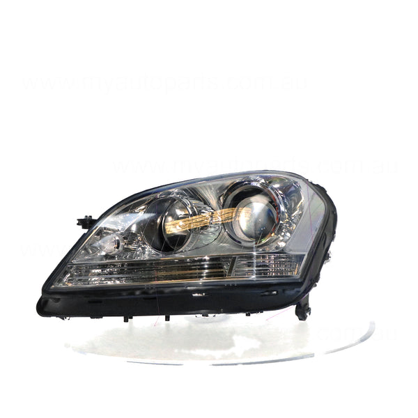 Halogen Electric Adjust Head Lamp Passenger Side Certified Suits Mercedes-Benz M Class W164 2005 to 2008