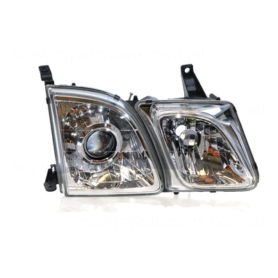 Head Lamp Drivers Side Genuine Suits Lexus LX UZJ100R 1998 to 2002