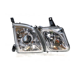 Head Lamp Drivers Side Genuine Suits Lexus LX UZJ100R 1998 to 2002