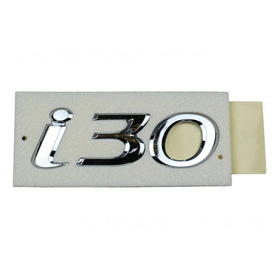 Tail Gate Emblem "i30" OEM suits Hyundai i30 GD