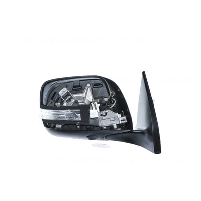 Door Mirror With Camera & Indicator Drivers Side OEM suits Toyota Prado ZR KDJ155R 8/2009 to 11/2013