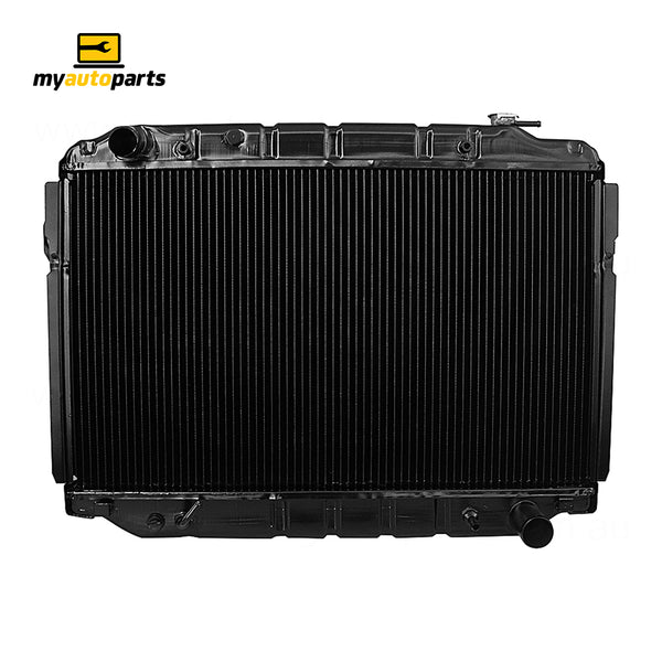 Radiator 38 / 42 mm Brass Copper 425 x 720 x 45 mm Mauto 4.0 L 3FE 4.5 L 1FZ Aftermarket Suits Toyota Landcruiser FZJ80R/HDJ80R/HZJ80R 1990 to 1998