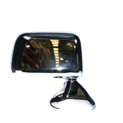 Chrome Door Mirror Door Mount Drivers Side Aftermarket Suits Toyota Hilux 80 Series 1988 to 1997