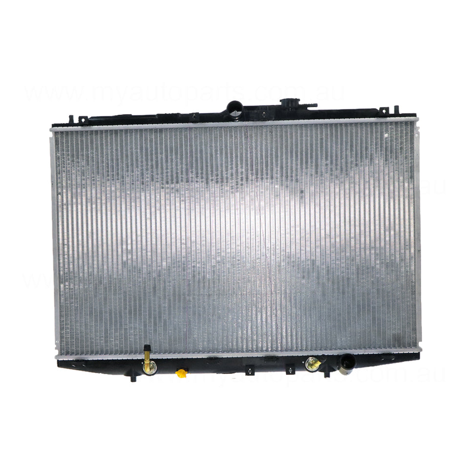 Radiator 32 / 32 mm Plastic Aluminium 450 x 708 x 16 mm Manual/Auto 2.3L L F23Z Aftermarket Suits Honda Odyssey RA 2000 to 2004