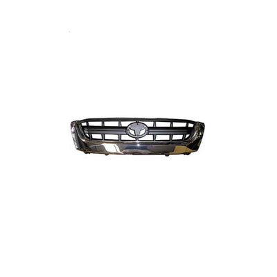 Silver Grille Aftermarket suits Toyota Hilux 2WD 11/2001 to 2/2005