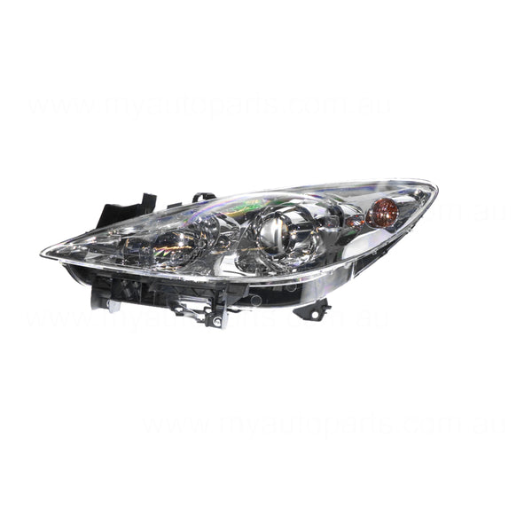 Halogen Manual Adjust Head Lamp Passenger Side OEM Suits Peugeot 307 T6 2005 to 2009
