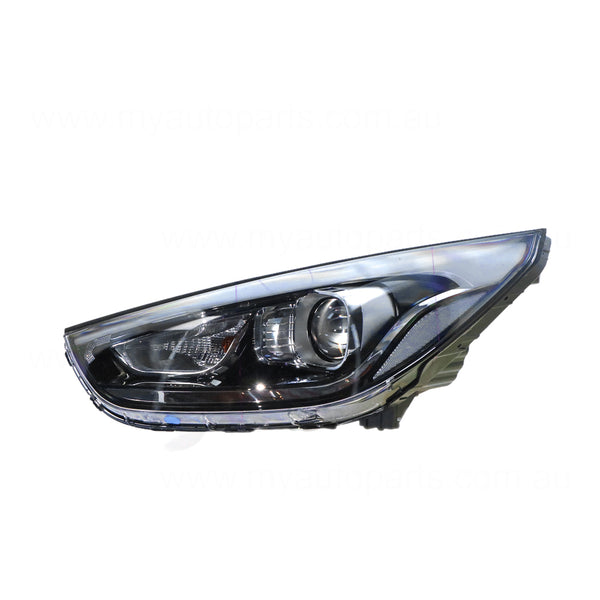 Head Lamp With DRL Passenger Side OEM Suits Hyundai ix35 Highlander/Elite LM 2010 to 2015