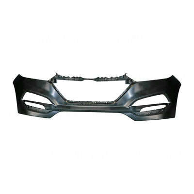 Genuine Front Bar Upper Without Head Lamp Washer With Tow Hook suits Hyundai Tucson TL 2015 to 2018