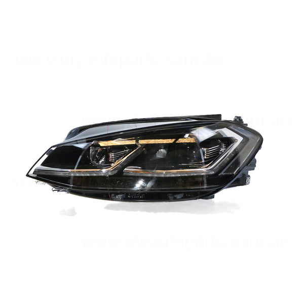 LED Head Lamp Passenger Side OEM Suits Volkswagen Golf MK 7 2017 On