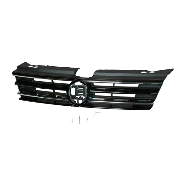 Black Chrome Grille OEM Suits Volkswagen Tiguan 5N 5/2016 On