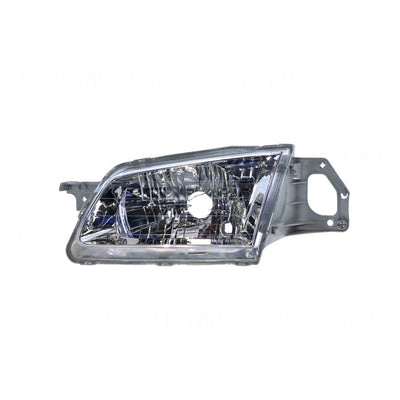 Halogen Manual Adjust Head Lamp Passenger Side OEM Suits Mazda 323 BJ 1998 to 2001