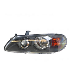 Grey Head Lamp Passenger Side Genuine Suits Nissan Pulsar N16 9/2002 to 1/2006