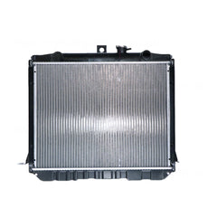 Radiator 35 / 35 mm Plastic Aluminium 400 x 528 x 48 mm Manual 1.6 L 12R 2.0 L 3Y Aftermarket Suits Toyota Hiace YH50/YH60 1983 to 1989