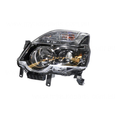 Halogen Electric Adjust Head Lamp Passenger Side OEM Suits Nissan X-Trail T31 2007 to 2014