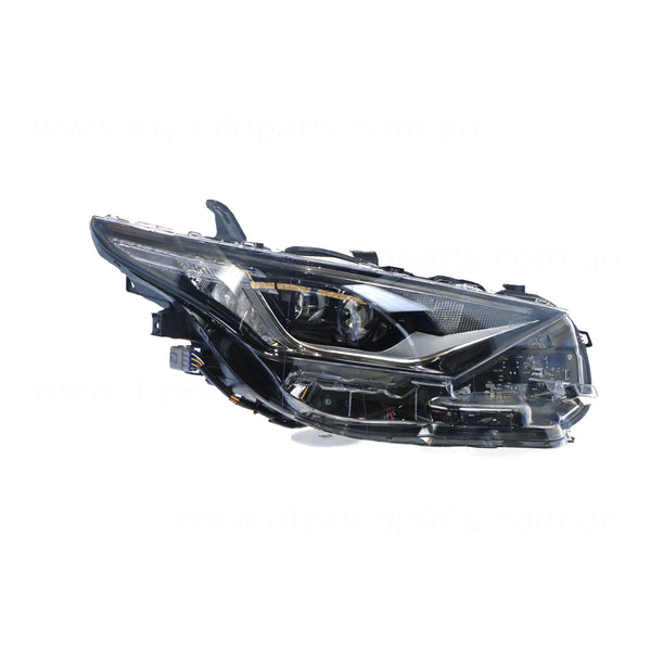 LED Head Lamp With Auto Levelling Drivers Side OEM Suits Toyota Corolla ZRE182R ZR 3/2015 to 6/2018