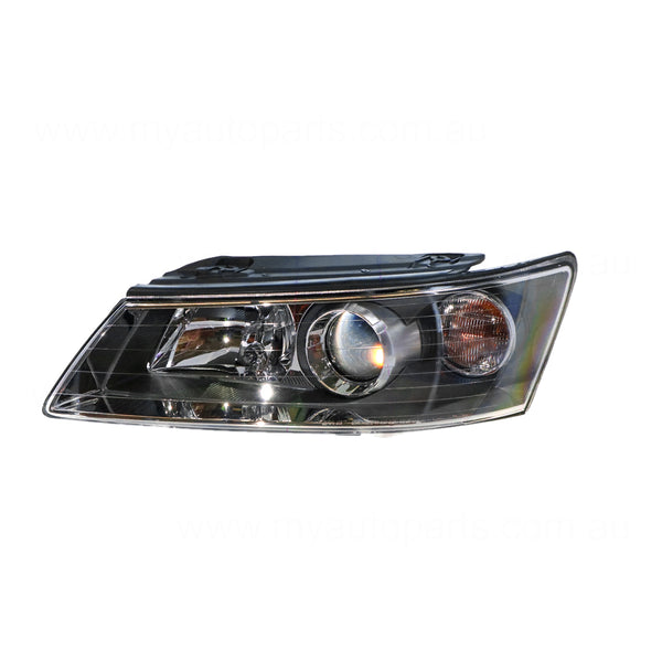 Head Lamp Passenger Side OEM Suits Hyundai Sonata NF 6/2005 to 6/2008