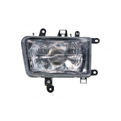 Head Lamp Passenger Side Aftermarket Suits Toyota 4 Runner / Surf LN130R/RN130R/YN130R/VZN130R 1991 to 1997