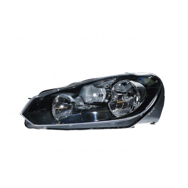 Halogen Head Lamp Passenger Side Certified Suits Volkswagen Golf MK 6 2009 to 2021