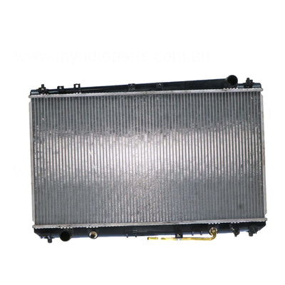 Radiator 34 / 34 mm Plastic Aluminium 400 x 708 x 26 mm Mauto 3.0 L 1MZFE Aftermarket Suits Toyota Avalon MCX10R 2000 to 2003