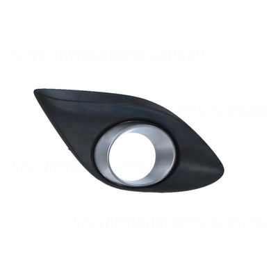 Front Bar Grille Drivers Side Genuine Suits Mazda 2 DE With Fog Lights 2/2011 to 9/2014