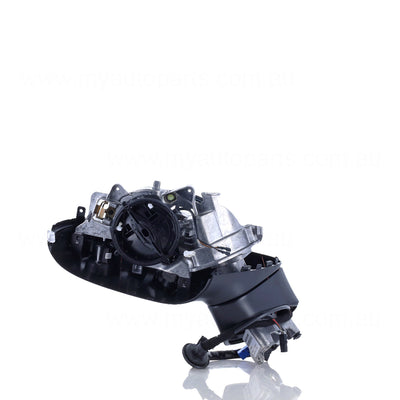 Black Door Mirror Passenger Side Genuine Suits Volkswagen Touareg 7P 2011 to 2015