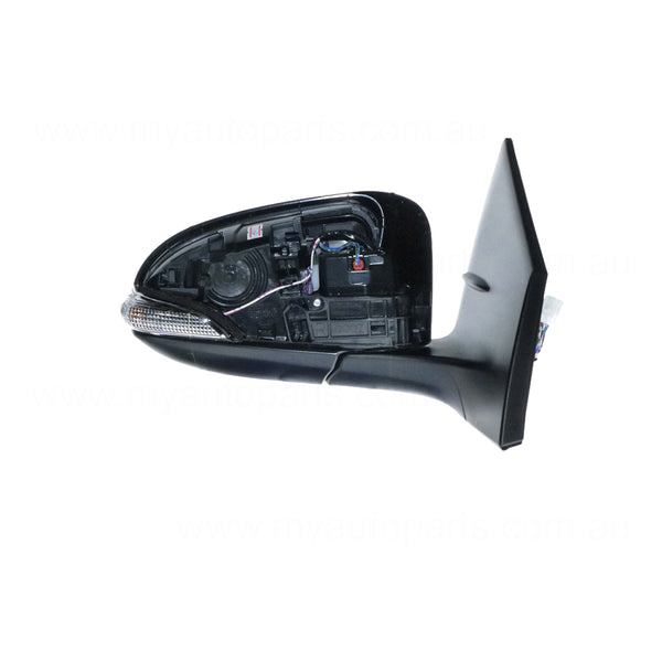 Electric With Indicator Door Mirror Drivers Side OEM Suits Toyota Corolla ZRE172R 2013 to 2019