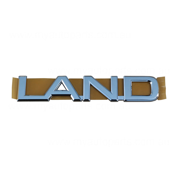 Tail Gate Emblem OEM Suits Toyota Landcruiser 100 SERIES 1998 to 2007