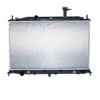 Radiator 33 mm 33 / Plastic Aluminium 370 x 628 x 16 mm Manual/Auto 1.6L L G4ED5 Aftermarket Suits Hyundai Accent MC 2006 to 2009