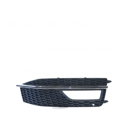 Front Bar Grille Drivers Side Aftermarket Suits Audi S4 B8 2012 to 2015