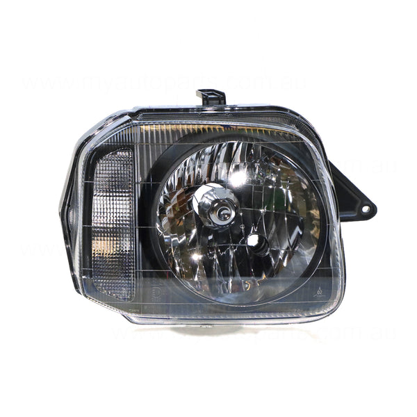 Head Lamp Drivers Side Genuine Suits Suzuki Jimny SN413 1998 to 2017