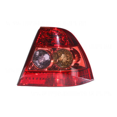 Tail Lamp Drivers Side Genuine Suits Toyota Corolla ZZE122R Sedan 4/2004 to 3/2007