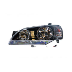 Black Halogen Head Lamp Passenger Side Certified Suits Ford Falcon XT BA/BF 2002 to 2006