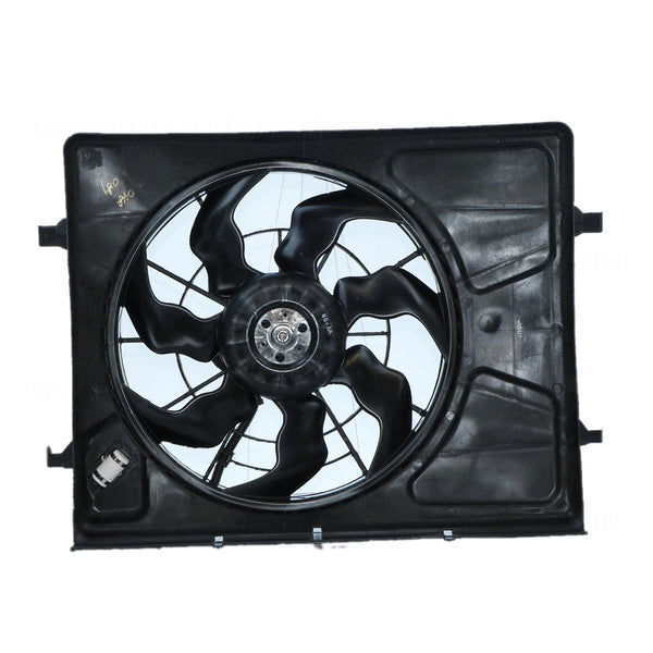 12 v Radiator Fan Assembly Aftermarket Suits Hyundai i30 FD 2007 to 2012 4 Mounts