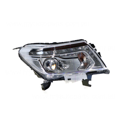 Xenon Head Lamp Drivers Side Genuine suits Nissan Navara